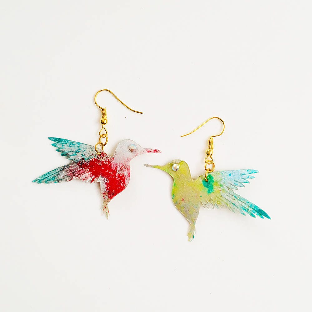 Vogel Ohrringe - Kolibri Schmuck Geschenke Für Frauen Geschenk Sie Trending Mode Vogel Ohrringe - Kolibri Schmuck Geschenke Für Frauen Geschenk Sie Trending Mode von MaryLionJewelry
