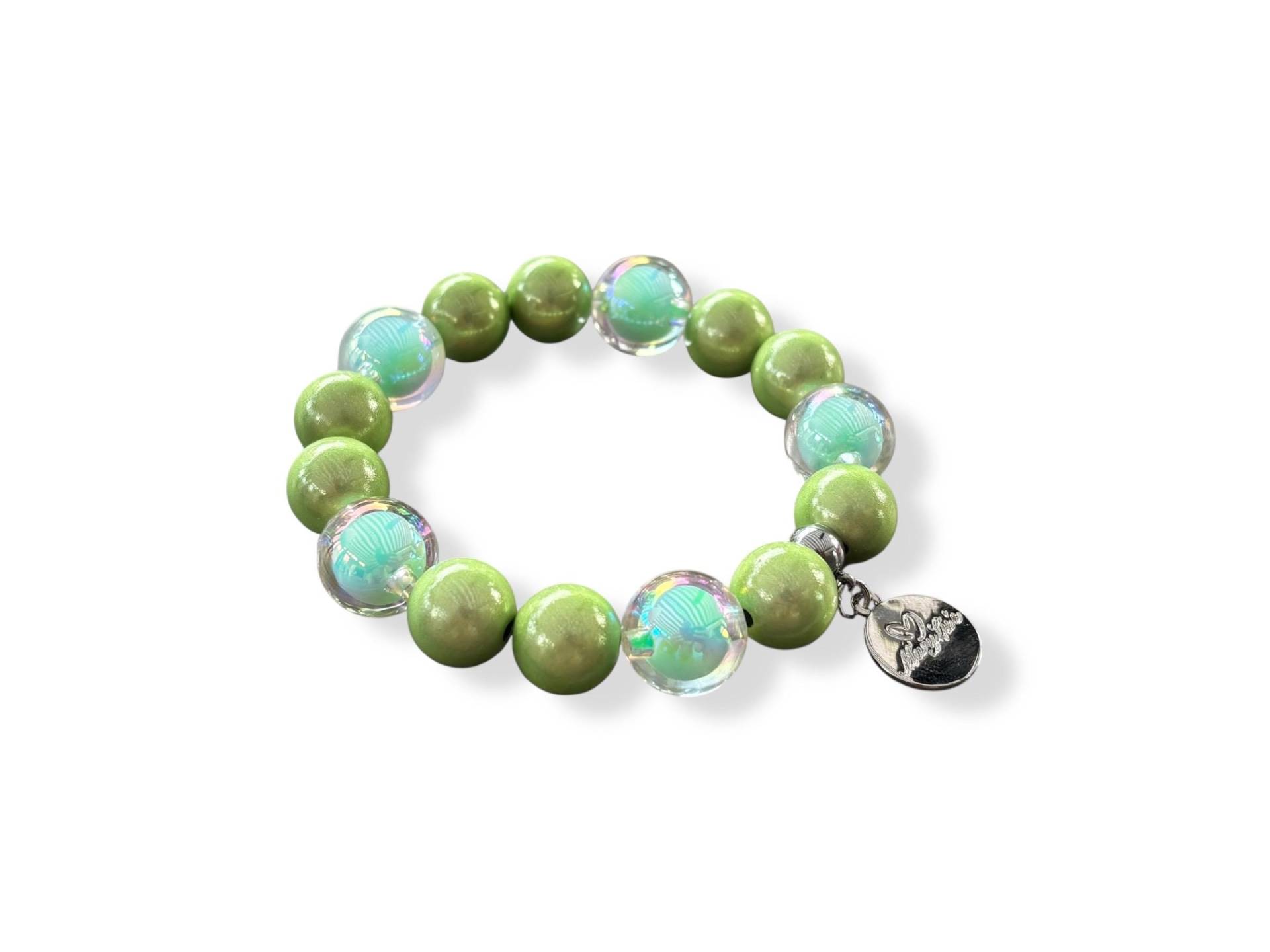 Magic Bubble Miracle Beads Armbänder in Zarten Pastellfarben von MaryLusEyecatcher