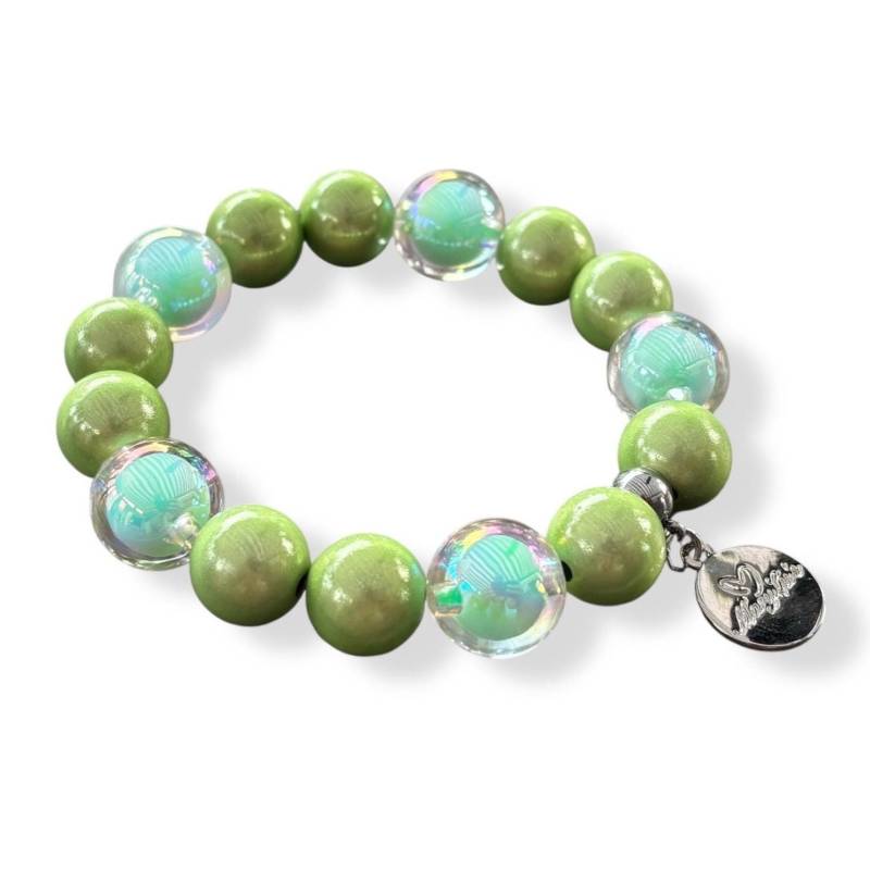 Magic Bubble Miracle Beads Armbänder in Zarten Pastellfarben von MaryLusEyecatcher