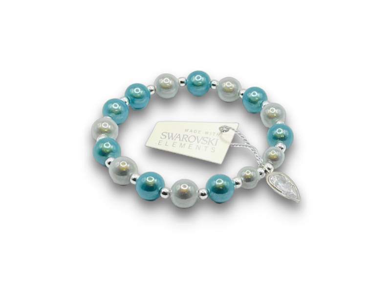 Magic Crystals Miracle Beads Armbänder Three Kinds Of Crystals | Mit Swarowski Zirkonia Anhänger von MaryLusEyecatcher