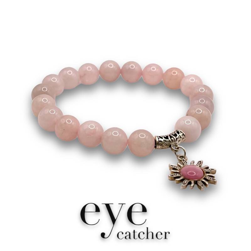 Rosenquarz Heilstein Armbänder Wunderschöne Handgefertigte Unikate von MaryLusEyecatcher