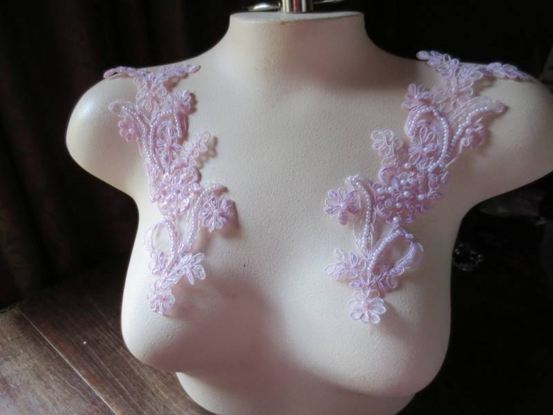 Rosa Perlen Spitzen Applikationen Lyrical Dance Kostüm Design Pr 114 Rosa Perlen Spitzen Applikationen Lyrical Dance Kostüm Design Pr 114 von MaryNotMartha