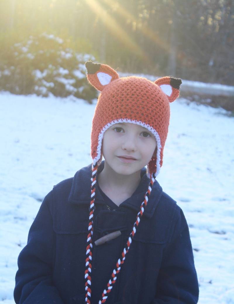 Fuchs Mütze Mit Ohrenklappen von MaryOriginals