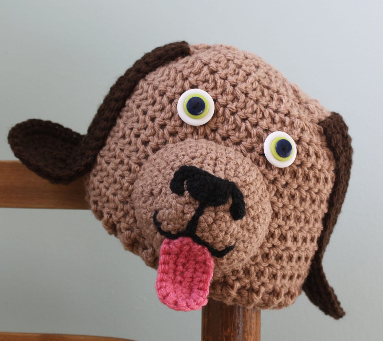 Hundemütze, Lustige Mütze, Häkelmütze, Halloweenkostüm, Welpemütze, Accessoires, Jungenkleidung, Mädchenkleidung von MaryOriginals