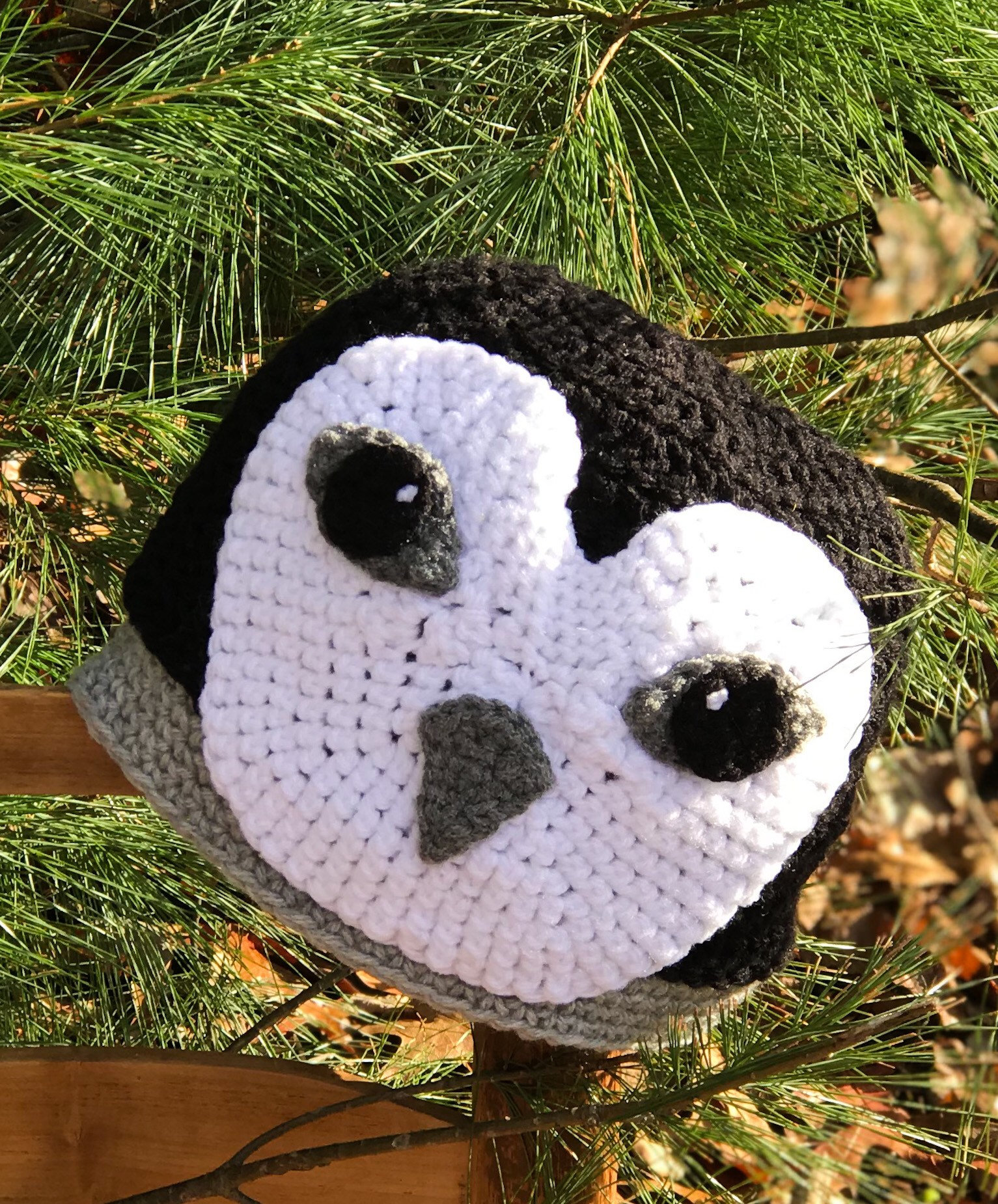 Pinguin Hut, Häkelmütze, Kleidung, Accessoires, Männer, Frauen, Jungen, Mädchen, Weihnachtsgeschenk, Halloween Kostüm, Kaiserpinguin, Vogel Hut von MaryOriginals