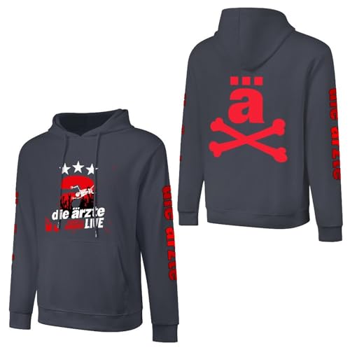 MaryRWhiting Die Herren Logo Arzte Baumwolle Pullover Hoodie Langarm Sweatshirt Kapuze Für Männer Bekleidung Kapuzenpullover für den Winter von MaryRWhiting