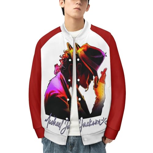 Mi%ch*a$el College Jacken Unisex Ja%c*k$son Baseballjacke Baseball Jacke Fashion Casual Winter Herbst Mode Sportjacke Sweatjacke von MaryRWhiting