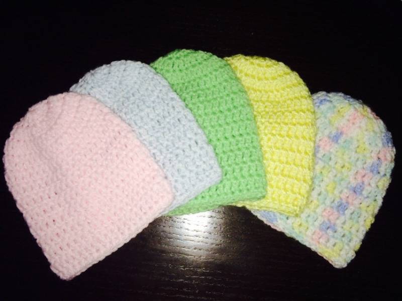 Neugeborenen Mütze Häkeln Weiche Baby Acryl Beanie von MarysAngels