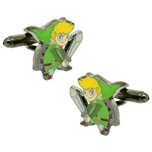 MasGemelos - Manschettenknöpfe Link Zelda Cufflinks von MasGemelos