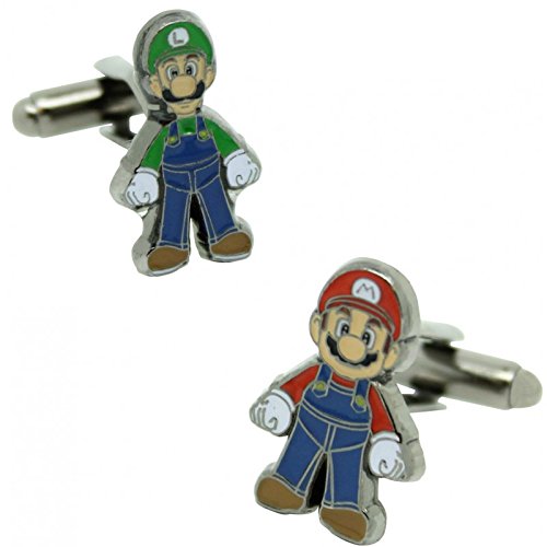 MasGemelos - Mario Bros und Luigi Manschettenknöpfe Manschettenknöpfe von MasGemelos