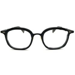 Masahiromaruyama Schwarze Acetat/metall Brillenfassungen Mm/0011 No. 8 von Masahiromaruyama