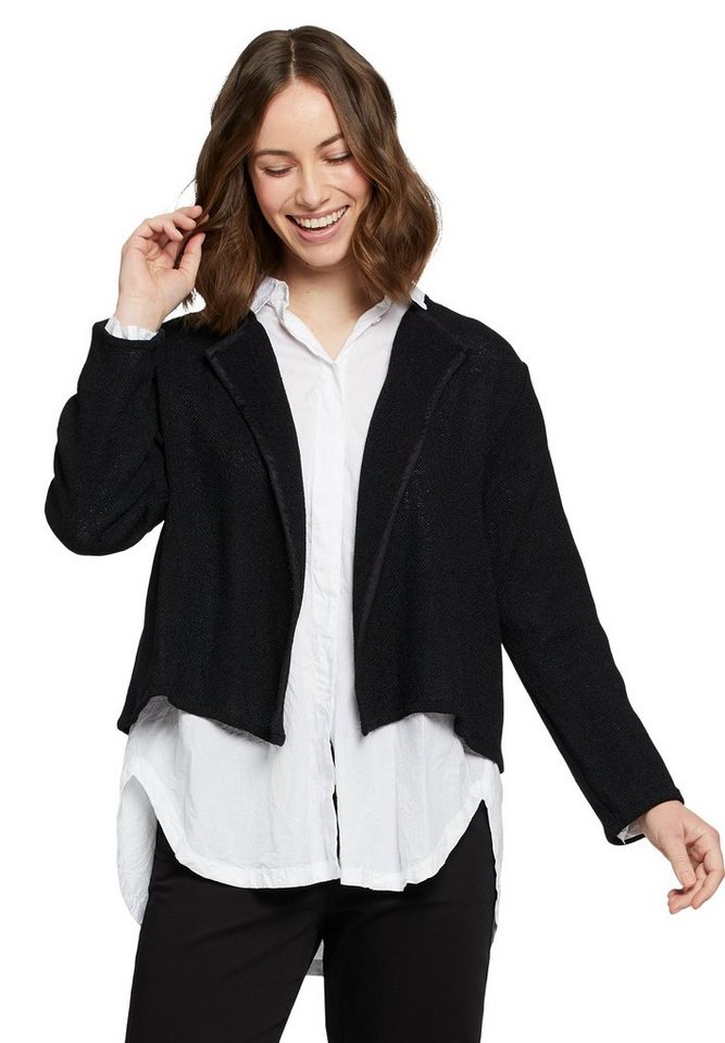 Masai Blusenjacke MaJulitta Zeitlose und charaktervolle Boucle, lange Ärmel von Masai