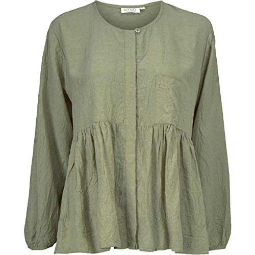 Masai Damen Ibia Shirt Regular A-Shape Olive von Masai