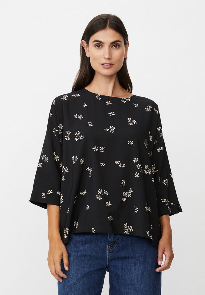 Masai Langarmbluse MaBecca Bluse, 3/4 Ärmel, Oversize-Schnitt von Masai