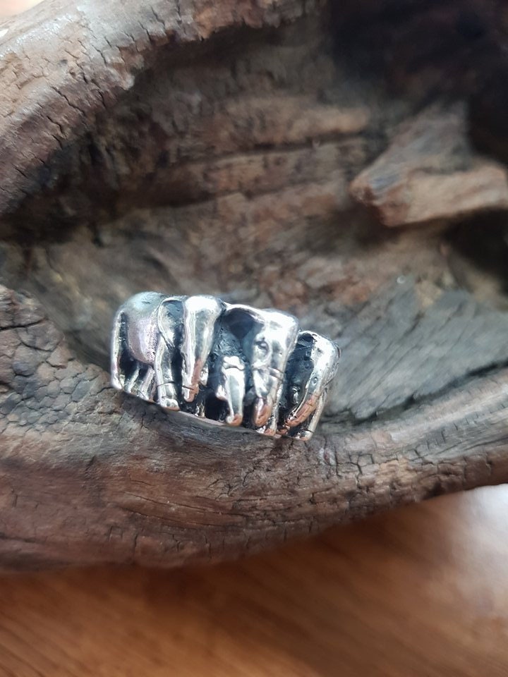Elefantenfamilienring von MasaiArt