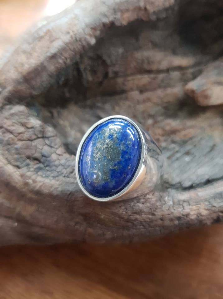 Lapislazuli Herrenring von MasaiArt