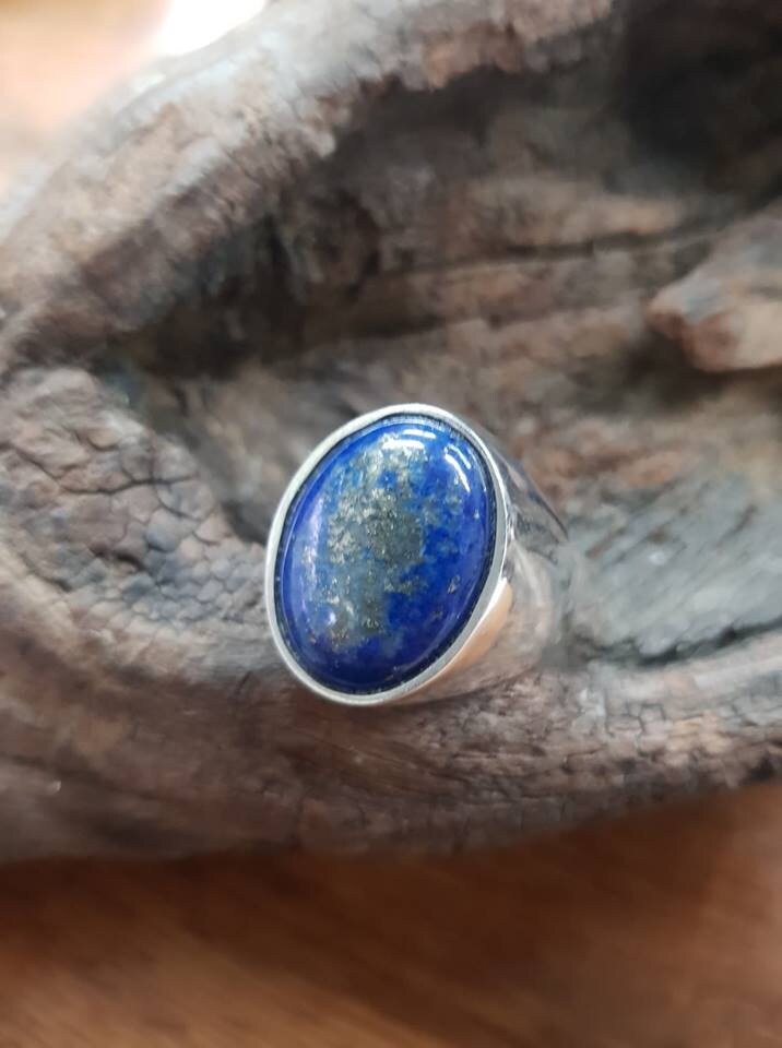 Lapislazuli Herrenring von MasaiArt