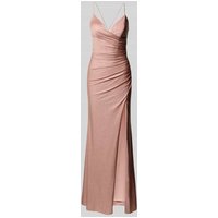 Mascara Abendkleid mit Gehschlitz und Herz-Ausschnitt in Rose, Größe 44 Mascara Abendkleid mit Gehschlitz und Herz-Ausschnitt in Rose, Größe 44 von Mascara