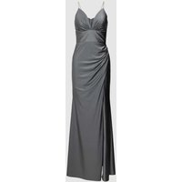 Mascara Abendkleid mit Raffungen in Graphit, Größe 42 Mascara Abendkleid mit Raffungen in Graphit, Größe 42 von Mascara