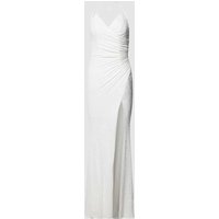 Mascara Brautkleid mit Paillettenbesatz in Offwhite, Größe 32 von Mascara