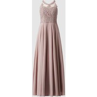 Mascara Midikleid mit Zierbesatz in Mauve, Größe 38 von Mascara