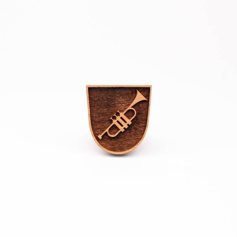 Trompete Trachten Pin von Maschd