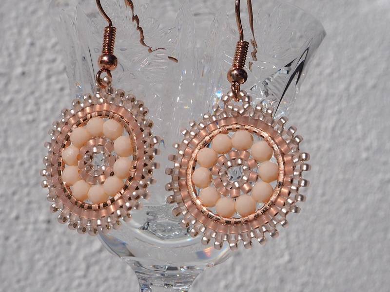 Handgemachte Boho Ohrringe von MaschenmitHerz