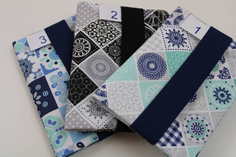 Reisepasshülle/Passetui Impfpasshülle Single "Oriental" - Verschiedene Dessins Verfügbar von Maschenwichtel