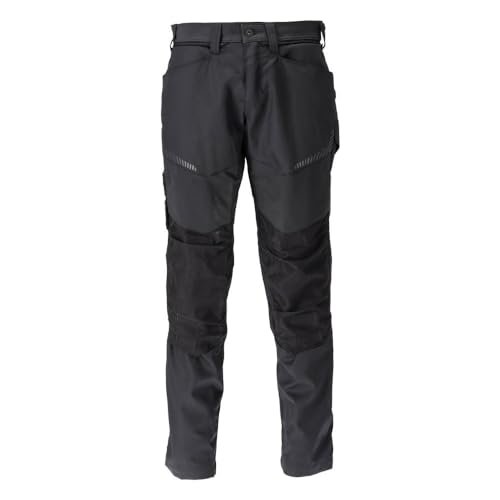 MASCOT Hose mit Knietaschen Schwarz Customized - 22479-230-09 - Größe 82C50 von MASCOT