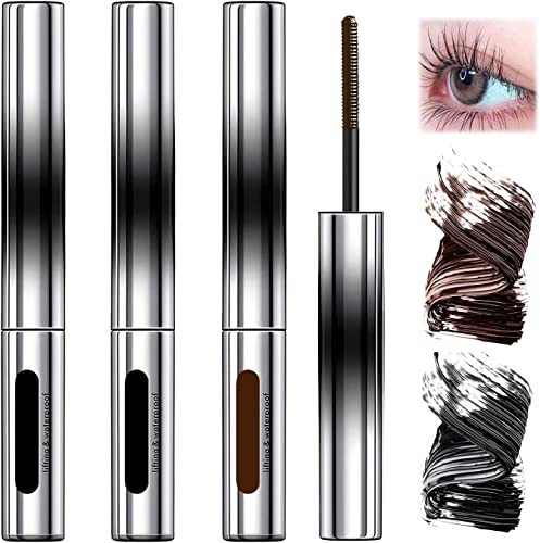 Borstenlose Wimperntusche, Mascara Aus Metall, Wimperntusche Aus Metall, Mascara Ohne Borsten, Langanhaltende Curling Mascara Ohne Zu Verschmieren von Maseaxi