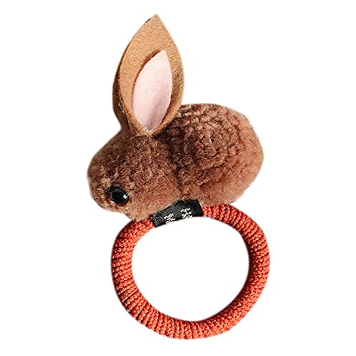 Accessoires Dicke Krawatten und Geschenke Hiar Bunny Für Mädchen Naht Dekoration Haare Niedlich Kein Haar Große Frauen Elastizität Andere Haartuch Damen Sommer (D, One Size) von Mashaouyo