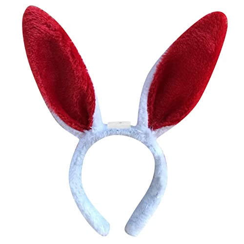 Haarband Kinder Ostern Stirnband Zubehör Erwachsene und Erwachsene Ohr Haarband Haar Kaninchen Heardband Stirnband Jungen (G, One Size) von Mashaouyo