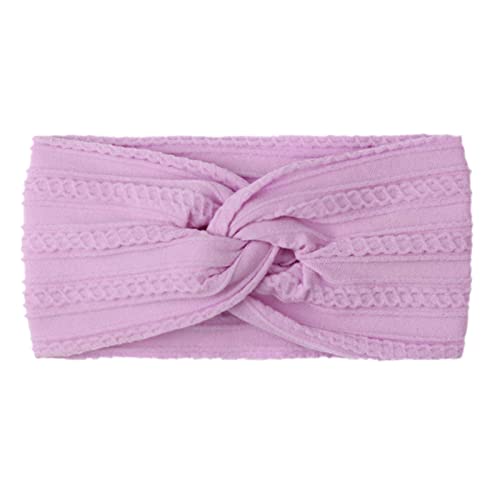 Mashaouyo Haarband für Kleinkinder, Babys, Jungen und Mädchen, solide Schleife, Stirnband, elastisch, Haar-Accessoires, 3 Stück, Babyartikel für Mädchen (A-1, Einheitsgröße) von Mashaouyo