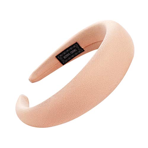 Mode Schwamm fester Haarband Frauen Haarkopfgreifer Süße Mädchen Haarreifen Haarreif Schweißband Set Damen (Pink, One Size) von Mashaouyo