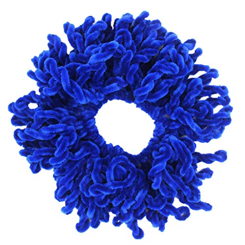 Scrunchie einfache Hijab Kopfbedeckung elastisches Band Gummibogen volumisierend Laufstirnband Herren (Blue, One Size) von Mashaouyo