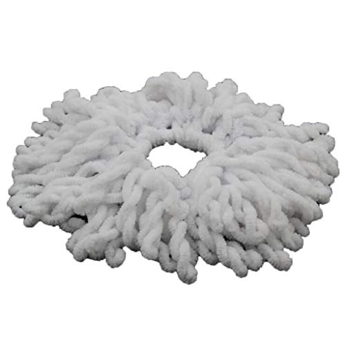 Scrunchie einfache Hijab Kopfbedeckung elastisches Band Gummibogen volumisierend Laufstirnband Herren (White, One Size) von Mashaouyo