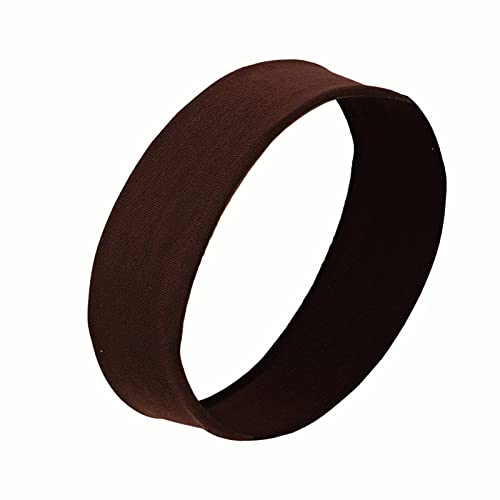 Stirnbänder Stirnbänder Yoga breit Sport Elastizität Mode Boho Stirnband für Frauen Stirnband für Mädchen Stirnband Stirnbänder Nebel (J, One Size) von Mashaouyo