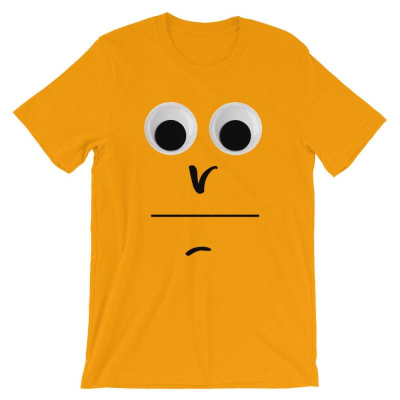 Googly Augen Lustiges Gesicht Kurzarm Unisex T-Shirt | Männer Und Frauen Mehrere Farben Googly Augen Lustiges Gesicht Kurzarm Unisex T-Shirt | Männer Und Frauen Mehrere Farben von MasiPosse