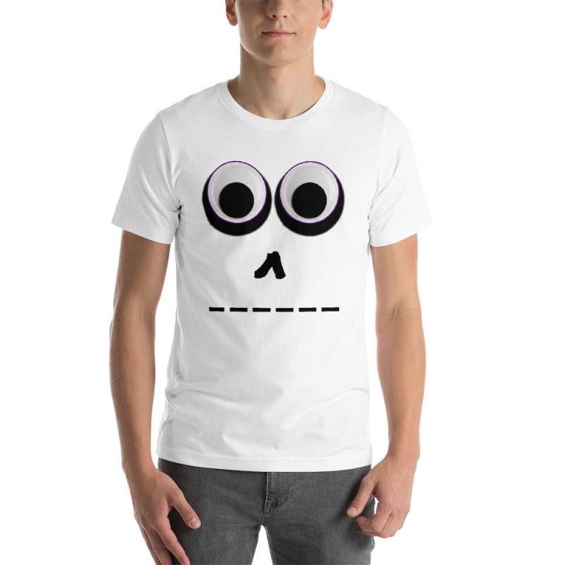 Googly Augen Skelett Hemd/Halloween-Kurzarm Unisex T-Shirt | Männer Oder Frauen von MasiPosse
