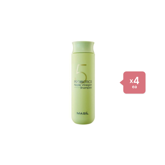 Masil - 5 Probiotics Apple Vinegar Shampoo - 300ml (4ea) Set von Masil