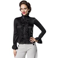 Damen Elegante Bluse mit Rüschenkragen von Mask Paradise