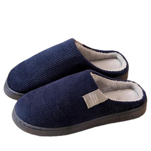 Maskjuwio Filzpantoffeln Damen Rot Hausschuhe Plüsch Gefüttert Pantoffeln Plateau Hausschlappen rutschfeste Slippers Mit Weichen Sohlen Hausschuhe Einfarbig Pantoffeln House Slippers Unisex von Maskjuwio