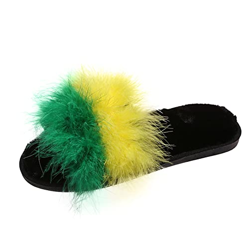 Maskjuwio Flauschige Hausschuhe Damen Farbblock Slippers Plüsch Hausschlappen Memory Foam Pantoffeln Offen Slippers Atmungsaktiv Hausschuhe Weich Bequem Hausschlappen rutschfeste Leichte Pantoffeln Maskjuwio Flauschige Hausschuhe Damen Farbblock Slippers Plüsch Hausschlappen Memory Foam Pantoffeln Offen Slippers Atmungsaktiv Hausschuhe Weich Bequem Hausschlappen rutschfeste Leichte Pantoffeln von Maskjuwio