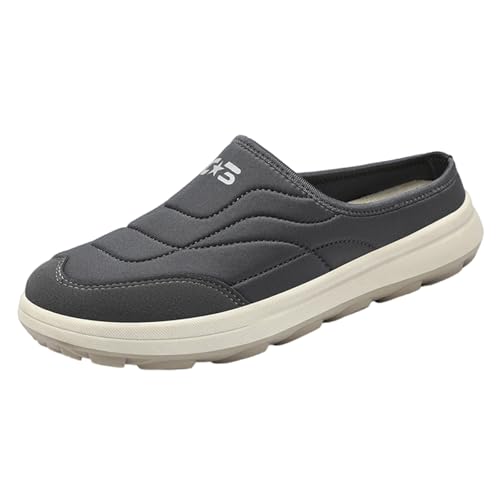 Maskjuwio Freizeitschuhe Herren Slipper, Slip-On Sportschuhe Orthopädische Pantoffeln Atmungsaktiv Walkingschuhe Leicht Pantoletten Rutschfest Joggingschuhe Weichen Sohle Schlupfschuhe Gr.39-45 von Maskjuwio