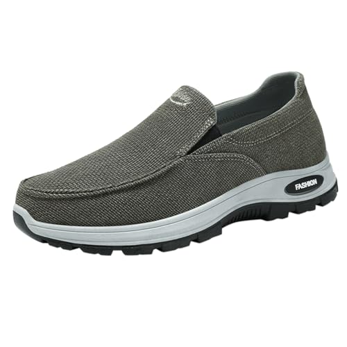 Maskjuwio Freizeitschuhe Herren Sportlich Sommer Schuhe Herren Leicht Stoffschuhe rutschfest Walkingschuhe Turnschuhe Für Breite Füße Flexibel Turnschuhe Stoßdämpfung Rückprall Sportschuhe Gr.39-44 von Maskjuwio