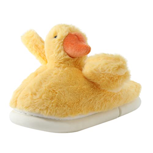 Maskjuwio Hausschlappen Damen 39 Hausschuhe Damen Plüsch Lustig Pantoffeln Mit Weichen Sohlen Flauschige Slipper Memory Foam Filzpantoffeln Warme Bequem Hausschuhe rutschfeste Leichte Pantoffeln von Maskjuwio