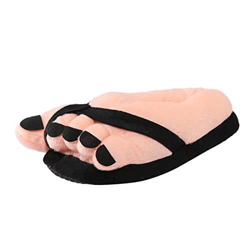 Maskjuwio Hausschuhe Damen Geschlossen Winter, Warme Flauschige Hausschlappen Kuschel Lustig Pantoffeln Weich Bequem Hausschuhe Hausschlappen Fur Drinnen Und Draußen Memory Foam Pantoffeln von Maskjuwio