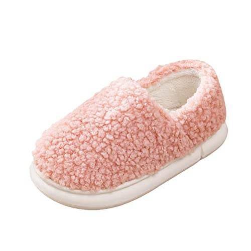 Maskjuwio Hausschuhe Damen Geschlossen Winter Warme Hüttenschuhe Plüsch Slippers Flauschig Pantoffeln Weich Bequem Hausschlappen Einfarbig Fuzzy Hausschuhe Warme Gefüttert Pantoffeln Flache Slippers von Maskjuwio
