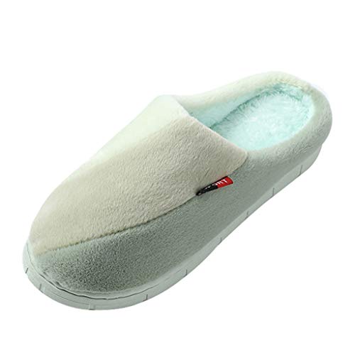 Maskjuwio Pantoffeln Damen Geschlossen, Hausschuhe Damen Winter Plüsch Flauschig Slippers Warme Hausschlappen Mit Fussbett Plateau Hausschuhe Weich Bequem Pantoffeln rutschfeste Unisex Slippers von Maskjuwio