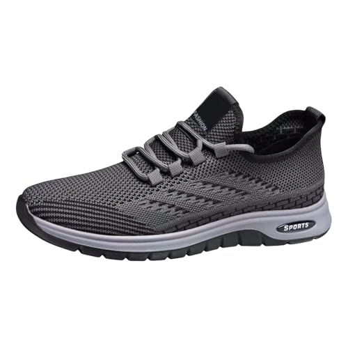 Maskjuwio Schuhe Herren Sneaker, rutschfest Turnschuhe Sportlich Walkingschuhe Orthopädische Sportschuhe Joggingschuhe Fitness Arbeitsschuhe Atmungsaktiv Trekkingstiefel Bequeme Wanderschuhe von Maskjuwio